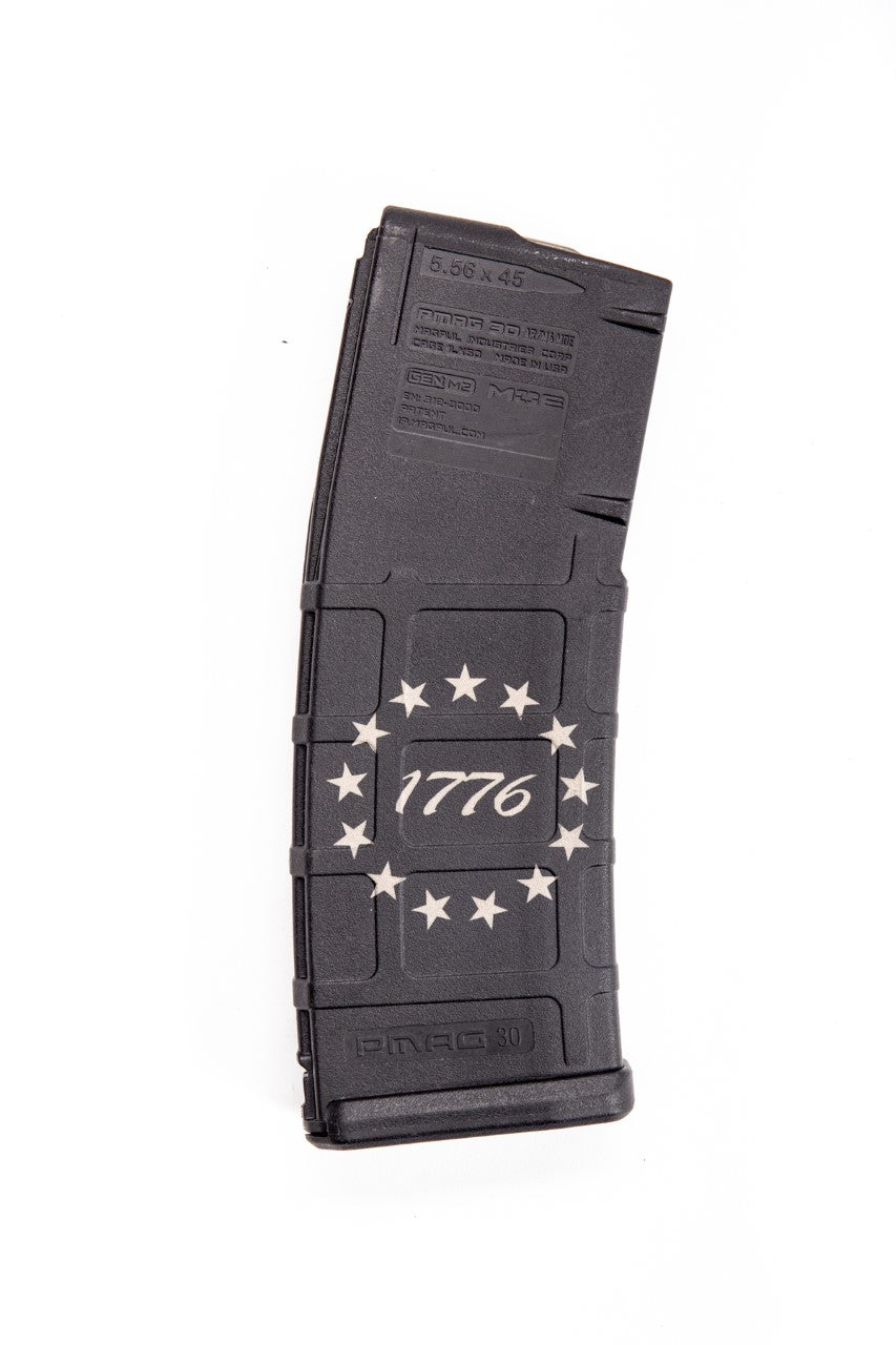 1776 BETSY ROSS  STARS MAGPUL MAGAZINE