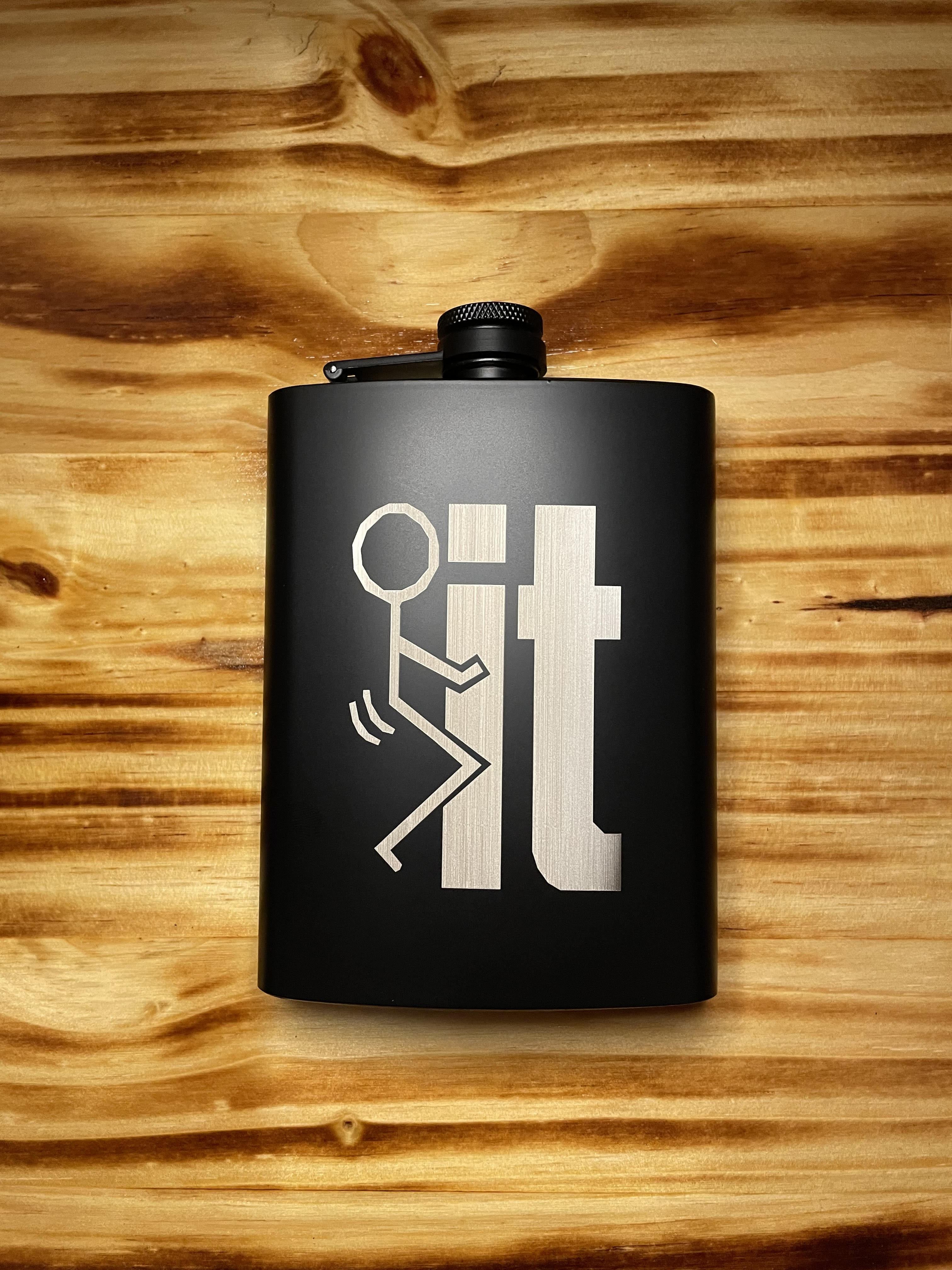 "F"  IT HIP FLASK